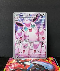 Wigglytuff 105/094 Illustration Rare Pokemon TCG Phantasmal Flames - NM - Image 1