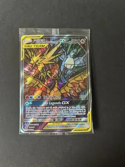The Pokemon Company Moltres & Zapdos & Articuno GX SM210 SM Promo TAG TEAM Holo - Image 2