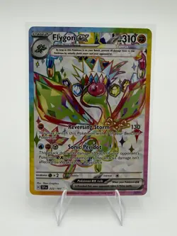 Flygon EX 222/191 Ultra Rare Holo Pokemon Surging Sparks NM - Image 1