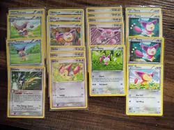 Skitty Delcatty Pokemon 19 Card Collection Lot 1 Reverse Holo - Image 1
