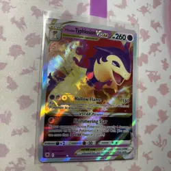 2022 Pokemon Hisuian Typhlosion VSTAR Astral Radiance 054/189 Holo NM - Image 1