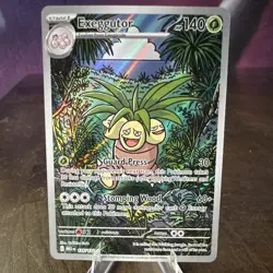 Pokemon Exeggutor 135/132 Illustration Rare Me01 Holo Stage 1 HP140 - Image 1