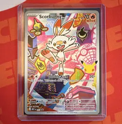 Scorbunny 053 Pokemon First Partner Illustration Collection Series 2 Promo - NM - Image 1