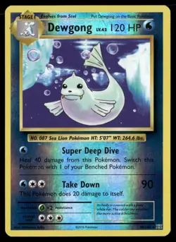 Dewgong 29/108 Rare Evolutions Pokemon Reverse Holo NM/M - Image 1