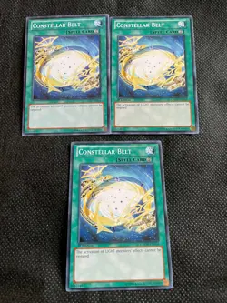 Constellar Belt - GAOV-EN064 - Common - 1st / Unlimited Edition - NM Yugioh! X3 - Image 1