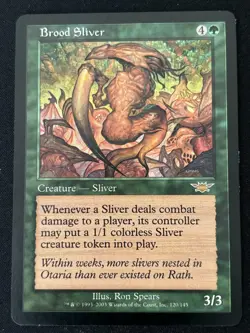 1x MTG Brood Sliver - Legions (LGN) #120 - Magic the Gathering - Image 3