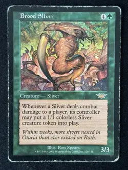 1x MTG Brood Sliver - Legions (LGN) #120 - Magic the Gathering - Image 5