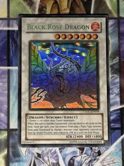 Black Rose Dragon Ghost Rare CSOC-EN039 Unlimited MP - Image 1