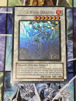 Black Rose Dragon Ghost Rare CSOC-EN039 Unlimited MP - Image 3
