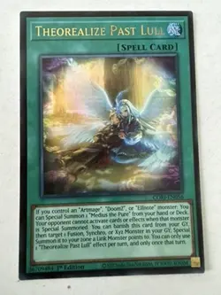 Yugioh - Theorealize Past Lull - Ultra - 1st - CORI-EN056 - NM - Image 1
