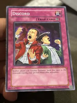 Discord ANPR-EN068 Super Rare Unlimited LP Yugioh - Image 2
