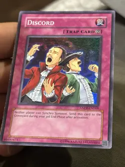 Discord ANPR-EN068 Super Rare Unlimited LP Yugioh - Image 3