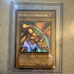 Konami Left Arm of the Forbidden One LOB-123 Ultra Rare 1st Ed EN 200/300 - Image 1