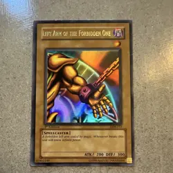 Konami Left Arm of the Forbidden One LOB-123 Ultra Rare 1st Ed EN 200/300 - Image 3