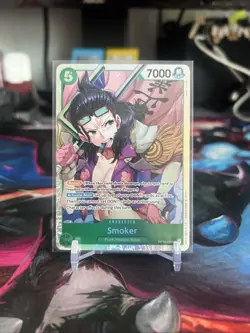 Smoker OP10-030 Royal Blood One Piece TCG - English NM SR Foil - Image 1