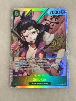 Smoker OP10-030 SR Super Rare Foil | OP10 Royal Blood | One Piece TCG English - Image 1