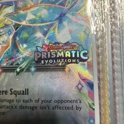 Vaporeon ex - (Prismatic Evolutions Stamp) 023/131 Mint Condition - Image 2