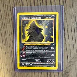 Shining Tyranitar 113/105 Neo Destiny Holo Secret Rare English Unlimited - Image 1