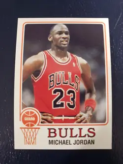 Michael Jordan Chicago Bulls White Border MAGAZINE PRICE GUIDE RARE ODDBALL - Image 1
