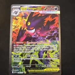 Mega Gengar ex 284/217 Me: Ascended Heroes Holo Special Illustration Rare SIR - Image 1