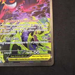 Mega Gengar ex 284/217 Me: Ascended Heroes Holo Special Illustration Rare SIR - Image 5