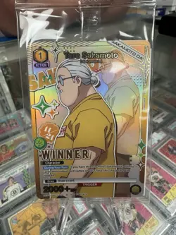 Union Arena Taro Sakamoto Winner Promo 22 English Sealed - Image 3