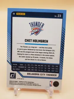 2025 Panini Donruss Optic Pink Hyper Chet Holmgren - Image 2