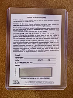2025-26 Bowman Chrome Dylan Harper Rookie Base Chrome Auto Redemption RC Spurs - Image 2