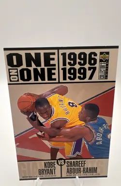 1996-97 Upper Deck Collector's Choice - One on One Kobe Bryant, Shareef... - Image 1