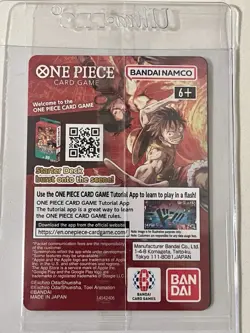 2026 One Piece x Dodgers Monkey D Luffy Promo Don Card (Sealed) - Image 4
