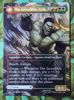 x1 NM - Bruce Banner (Borderless) (0331) Marvel Super Heroes (free US shipping) - Image 2