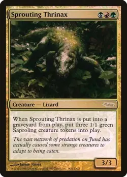 Sprouting Thrinax -Foil Light Play MTG Promos: WPN and Gateway - Image 1