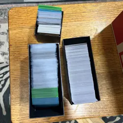 Huge Magic The Gathering Collection Lot Hundreds Of Cards Storage Auction Find - Image 2