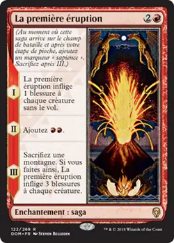 MRM RUSSIAN The First Eruption - La premi�re �ruption MTG magic DOM - Image 1