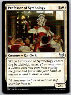 Professor of Symbology 24 Strixhaven: School of Mages Magic: The Gathering NM - Image 1