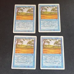 Phantasmal Terrain Mtg Revised x4 NM - Image 1