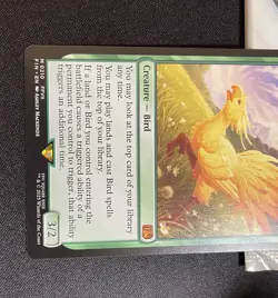 Traveling Chocobo Final Fantasy Regular M 0210 Non-Foil MTG Magic Pack Fresh - Image 5