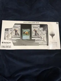 Magic The Gathering Final Fantasy. MTG Deck Builder Box. Sazh’s Chcobo Sealed - Image 1
