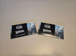 2 Magic the Gathering MTG: Secret Lair Lands Of Forgotten Realms Foil and non - Image 1