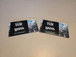2 Magic the Gathering MTG: Secret Lair Lands Of Forgotten Realms Foil and non - Image 2