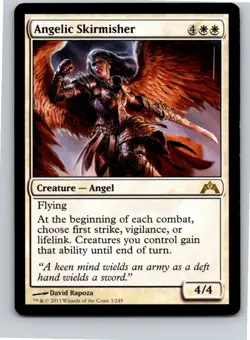 Magic the Gathering Angelic Skirmisher Gatecrash MTG Free Shipping! - Image 1