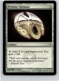 Magic the Gathering Pristine Talisman New Phyrexia MTG Free Shipping! - Image 1