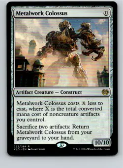 Magic the Gathering Metalwork Colossus Kaladesh MTG Free Shipping! - Image 1