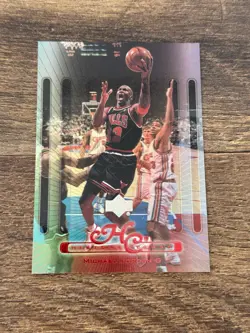 1999-00 Upper Deck MICHAEL JORDAN History Class Holo #HC1 Bulls - Image 2