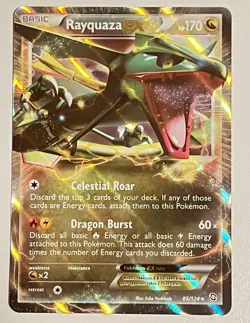 Rayquaza EX 85/124 Dragons Exalted Holo - Image 1