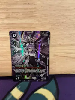 Mastemon Secret Rare [BT23-102] (Alternate Art) [Hackers Slumber] Foil Near Mint - Image 2
