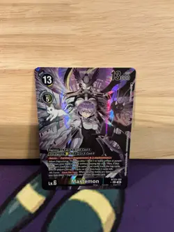 Mastemon Secret Rare [BT23-102] (Alternate Art) [Hackers Slumber] Foil Near Mint - Image 4