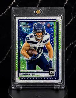 2025 Donruss Optic Cooper Kupp White Sparkle SSP Seahawks #169 Case Hit NM-MT - Image 1