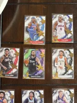 Topps Chrome Cosmic 2023-24 NBA 19-Card Lot Shai Maxey Edwards Brunson - Image 4