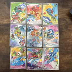 Full Set of 18 First Partner Illustration Collection Series 1 & 2 - Image 1